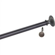 Storm Rubbed Bronze Tension Shower Rod A