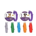thumbnail image 1 of Collar calmante para perros y gatos, collares calmantes de feromonas ajustables para aliviar la ansiedad 60 días eficientes para aliviar el estrés y relajarse para mascotas pequeñas, medianas y grande, 1 of 3