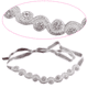thumbnail image 3 of Elegante lujo hecho a mano cuentas de joyería de diamantes de imitación de cristal nupcial boda desfiles de noche graduación diadema cinta de satén Hiarband, 3 of 5