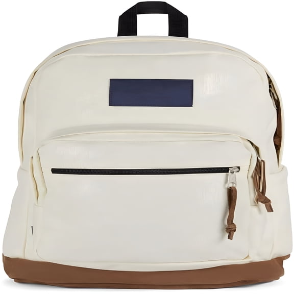AOMRCOL Right Pack Backpack - School, Travel, Or Laptop Bookbag with Water Bottle Pocket, Suede Leather Bottom