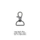 thumbnail image 2 of Llavero Inteprter paquete de 10 llaveros Etiqueta de llave llavero de Aleación de zinc Colgante de retroceso, 2 of 6