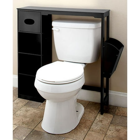Charming wood bathroom space saver Wooden Bathroom Spacesavers Or Baskets Black Spacesaver Walmart Com