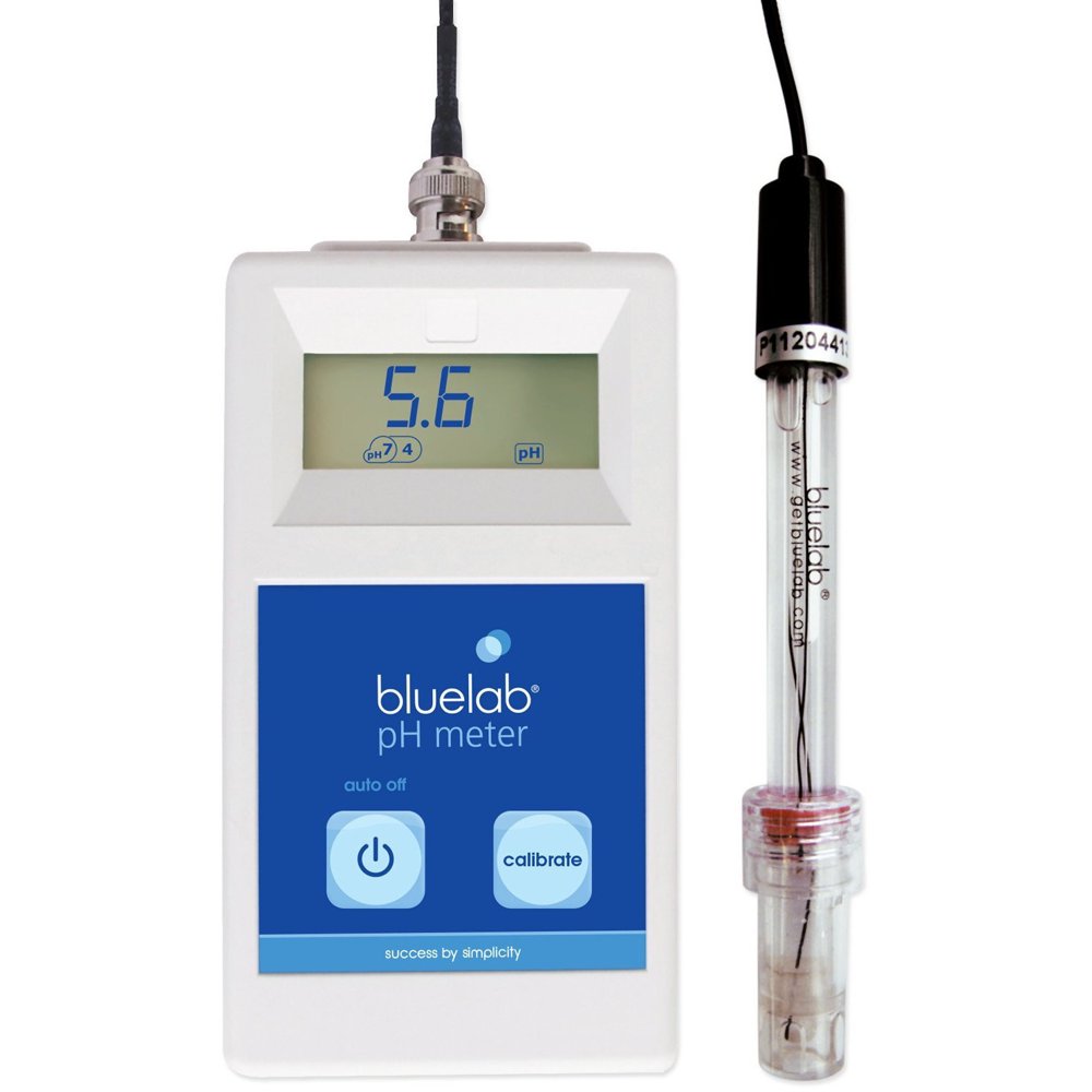Bluelab pH Meter Accurately Measures the pH Value of a Solution So