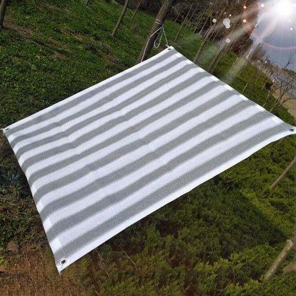 Tela de sombra solar premium para pérgola y patio - Dosel exterior con protección UV y arrajillas reforzadas para jardín, jardín y plantas