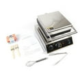 thumbnail image 6 of 1750W Commercial Nonstick Waffle Baker Maker 4 Hole Round Mini Pancake Machine Stainless Steel, 6 of 17
