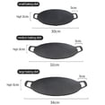 thumbnail image 7 of Multi-Function Medical Stone Grill Pan Non-Stick Pan, Korean BBQ Grill Pan With Anti Scalding Handle, Cast Iron Round Griddle Pan For Indoor Or Outdoor Grilling, 7 of 7