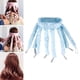 thumbnail image 5 of Rizadores Herramienta para peinar el cabello Rizos para dormir durante la noche Cabello no dañado Sin calor Azul para cabello corto, 5 of 9