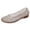 stag126-Gold, variant on Jelly Mesh Ballet Flats for Women Sparkly Clear Jelly Slides on Slippers Low Heel Dressy Ballerina Shoes Summer Beach Footwear Blue 6