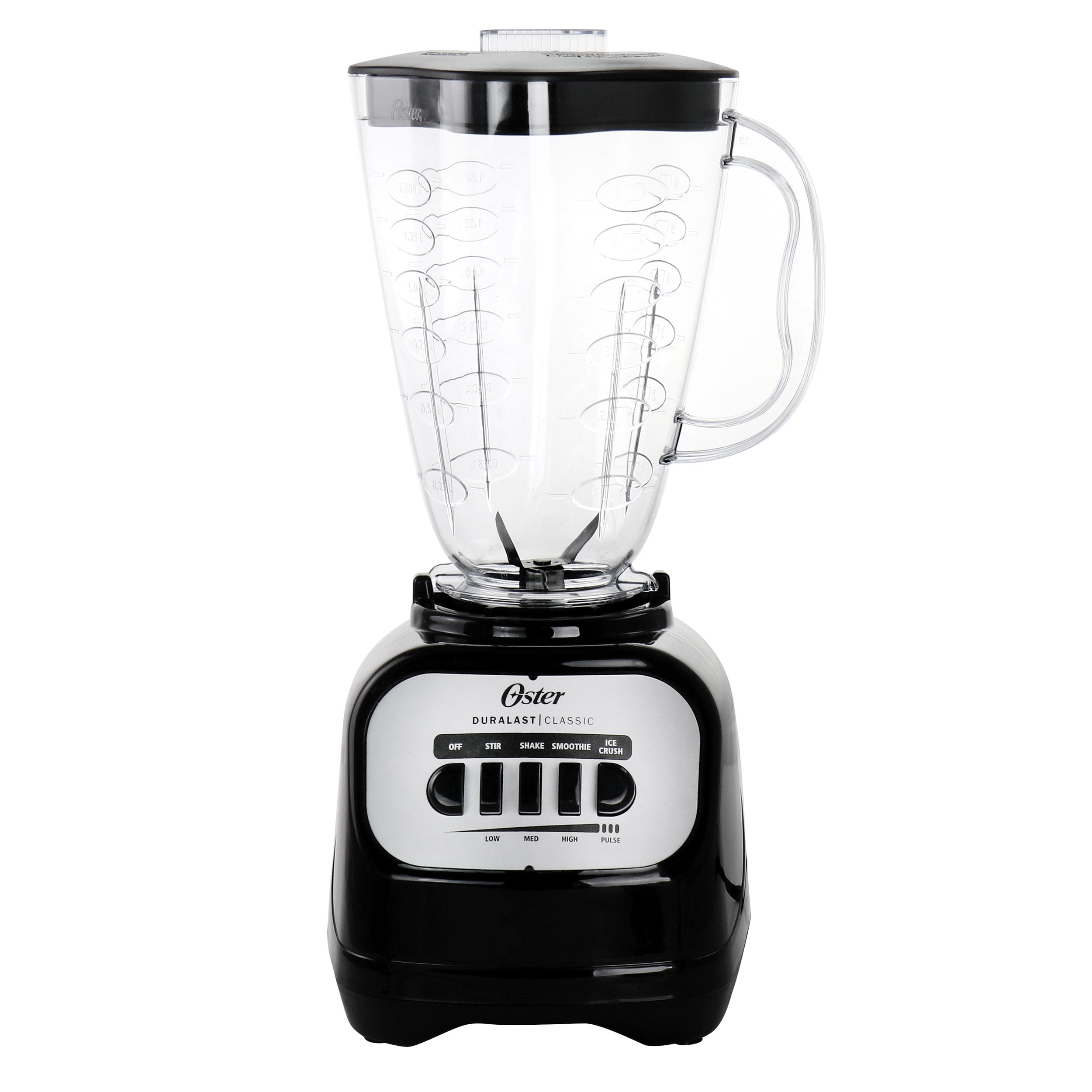 Easy-to-Use with 5-Speeds and BPA-Free Jar in Black - Walmart.com
