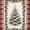 ARN6963-BEIGE BLOOM, variant on KUETH 2'x5' Christmas Machine Washable Runner Rug, Non-Slip Rugs for Kitchen, Hallway and Entryway, Red
