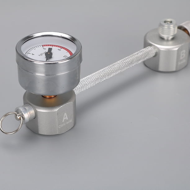 Sarini Generador de CO2 de 2 Piezas,Reactor de dióxido de Carbono,Tanque de Peces,Tapa de Botella de Giro rápido,Pieza del generador del difusor de Aire Sarini Generador de CO2 de 2 Piezas,Reactor de dióxido de Carbono,Tanque de Peces,Tapa de Botella de Giro rápido,Pieza del generador del difusor de Aire