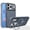 Gray, variant on Shimist for iPhone 17 Pro Max 6.9" with Built-in Camera Stash Stand Compatible with MagSafe Slim Fit & Lightweight Hard Back Cover Clear Case Matte,Orange