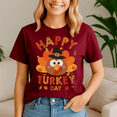 thumbnail image 5 of Happy Turkey Day 2025 Autumn Fall, Thanksgiving Shirt,Turkey Tee,Holiday Gift ,Happy Thanksgiving Tshirt,Turkey Day,Family Gobble ,Pumpkin,, 5 of 5