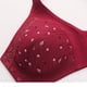 thumbnail image 4 of Karight Bras for Women No Underwire Full Coverage Senior Padded Bra Floral Front Closure Push Up Cotton Bralettes, 4 of 8