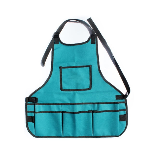 Delantal de herramientas de trabajo para hombres y mujeres, longitud del torso, regalo de Navidad para hombres, delantal de lona duradero para carpinteros, mecánicos, pintores, jardineros y