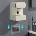 thumbnail image 6 of Kdkad Automatic Toothpaste Dispenser, Electric Toothpaste Dispenser, Toothpaste Dispenser Wall Mounted with 3 Toothbrush Slots, Toothpaste Dispenser Countertop Suitable for Children and Adults, 6 of 7