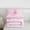 Pink J, variant on Erosebridal Pink Ribbon Bow Girl Full Size Comforter Sets 3 Pieces,Teens Kawaii E Personalized Initial Bedding Sets,Pink Reversible