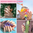 thumbnail image 4 of Fake Nails Maitys, 720 piezas, 30 juegos, cuadrados medianos, dulces, 4 of 7