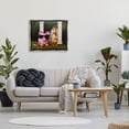 thumbnail image 3 of Stupell Industries Funny Pig & Duck Wedding Animals & Insects Painting Gray Floater Framed Canvas Art Print Wall Art, 31 x 25, 3 of 10