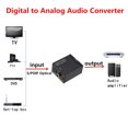 thumbnail image 3 of ziyahi Digital to Analog Audio Converter Optical Coaxial Amplifier 2 x RCA Output, 3 of 9