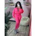 thumbnail image 2 of Long Sleeve Zipper Sweatsuit Tracksuits (S, Beige), 2 of 10