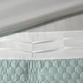 thumbnail image 4 of 510 Design Tinsley Queen 8 Piece Comforter Set in Seafoam/Grey, 4 of 5