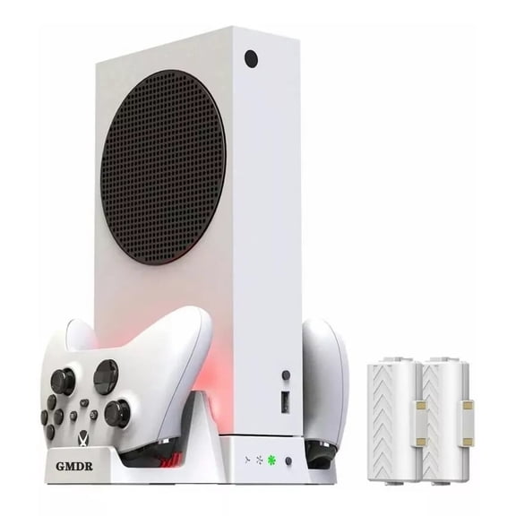 Base Vertical Enfriadora TECHX para Xbox Series S 2 Puertos de Carga