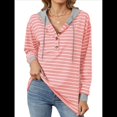 thumbnail image 1 of Sudaderas con Capucha de Moda para Mujer, Sudaderas Holgadas de Gran Tamaño, Camisetas de Larga, Corte Holgado Rosa L, 1 of 10