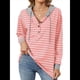 thumbnail image 1 of Sudaderas con Capucha de Moda para Mujer, Sudaderas Holgadas de Gran Tamaño, Camisetas de Larga, Corte Holgado Rosa S, 1 of 10