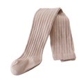 thumbnail image 1 of Leggings para niñas, medias, leggings de punto trenzado para bebés, pantimedias de algodón, medias elásticas de color liso, 1 of 8
