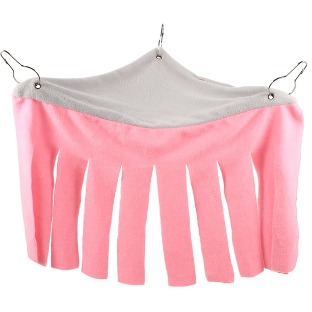 BRIGHTFUFU Hamaca para conejillo de indias, hamaca para hámster, cama colgante, escondite pequeño para mascotas para el hogar