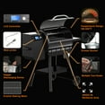 thumbnail image 4 of Blatomic 456 SQ.IN Wood Pellet Grill, 8 in 1 BBQ Pellet Grills with PID Temperature Control (150-500°F)&Auto Feed, 4 of 8