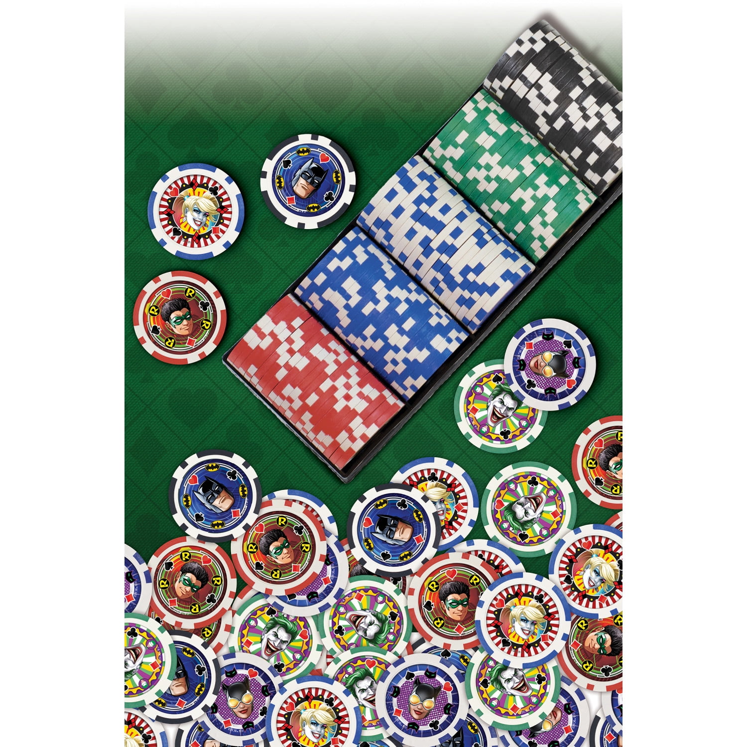 MasterPieces Casino Style Collectible 100 Piece Poker Chip Set