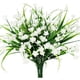 thumbnail image 1 of Flores Artificiales Para Exterior, 8 Manojos De Arbustos Verdes Falsos, Resistentes a Los Rayos Uv Para Decoración De Jardín Y Porche.,Vsgery, 1 of 9