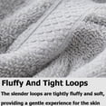 thumbnail image 4 of MK Gdledy 3 Pack Bath Sheet Towels 100% Cotton Ultra Soft Bath Towel Set, 4 of 6