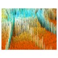 thumbnail image 2 of Macro Render Structure Yellow Orange - Canvas Art Print, 2 of 3