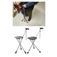 thumbnail image 2 of YIEMEEN Light weight Adjustables Cane with Seats 3 Legged Heavy Type Steel Walking Stick for Elderly Disabled, 2 of 11