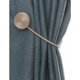 thumbnail image 1 of Abrazaderas decorativas para cortinas, sujetadores magnéticos para un diseño fácil de hacer tú mismo con decoración de estilo rústico (2 piezas, beige), 1 of 5