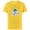 Yellow, variant on Star Wars R2-D2 Droid Cute Christmas Holiday Merry Beep Boop - Short Sleeve Cotton T-Shirt for Adults - Customized-Black