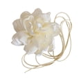 thumbnail image 4 of Flower Collar Choker Necklace Charm Neck Flower Choker for Wedding Halloween white, 4 of 9