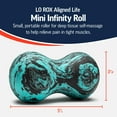 thumbnail image 3 of Rodillo de masaje OPTP LO ROX Aligned Life Mini Infinity Roll, 3 of 6
