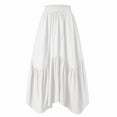 thumbnail image 6 of Njagoc3 Womens High - Waisted Flowy Utility - Style Maxi Skirt - Casual for Summer Lounging, 6 of 6
