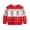 Brique Rouge, variante sur Chandail Col en V pour Petits Garçons, Chandail Tricoté pour Bébé, Chandail en Molleton Menthe pour Garçons, Filles, Noël, Dessin Animé, Chaud, Manches Longues, Cardigan, Rouge 4-5 Ans