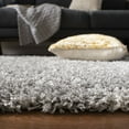 thumbnail image 4 of SAFAVIEH Pro Lux Shag Collection PLX433F Grey / Cream Rug, 4 of 9