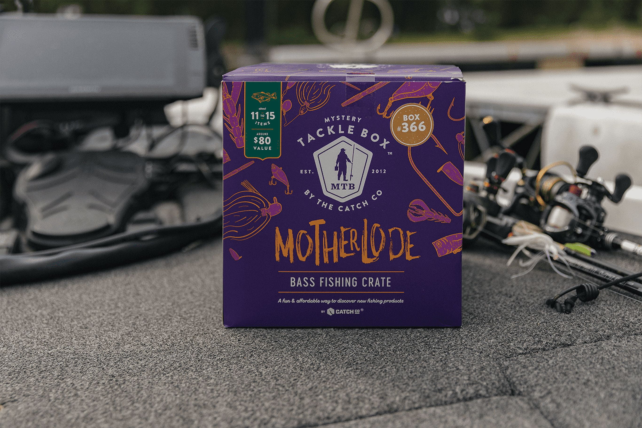 Mystery Tackle Box Motherlode Bass Fishing Lure Kit