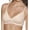 Nude Heather, variant on Women's Hanes G795 Comfy Support ComfortFlex Fit Wirefree Bra (Nude Heather S)