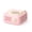 Cherry Blossom Powder, variant on Vintage Aesthetic Turntable Bluetooth Speaker with Integrated Bass Chamber, Portable Wireless Audio Hub with Rotating Record Ornament, High-Density ABS Desktop Driver