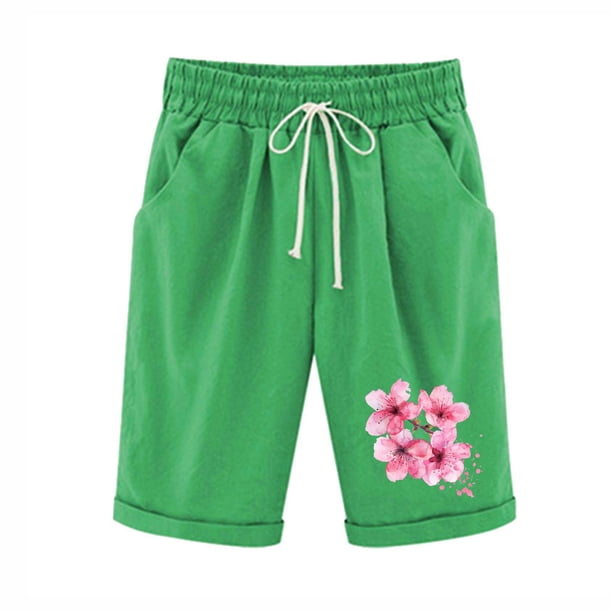 Cordón de Impresión de la Cintura Elástica Casual, Pantalones de Pijama para el Hogar, la Playa, la Ropa de Dormir Y el Uso Diario