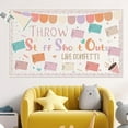 thumbnail image 7 of Staff Shout Out Bulletin Board Decorations Throw Staff Shout Out Like Confetti Bulletin Board Set Boho Appreciation and Recognition DIY Craft Cutouts for Back to School Classroom Office Door Wall, 7 of 7