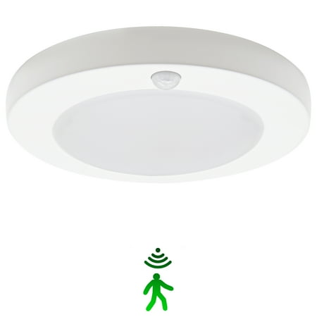 

Motion Sensor LED Ceiling Light 6inch 120V LED Flush Mount Round Lighting Fixture 10W 700lm LED Closet Light for Indoor/Outdoor Porches Closet Rooms Stairs Hallways 3000K Warm White